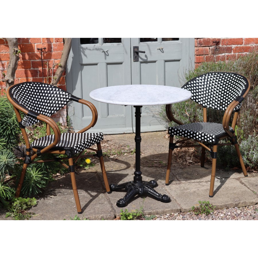 Luxe All Weather Bistro Armchair